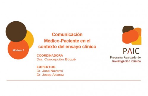 Comunicación Médico-Paciente en el contexto del ensayo clínico